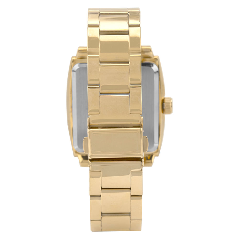 Relógio Euro Feminino Glitz Dourado