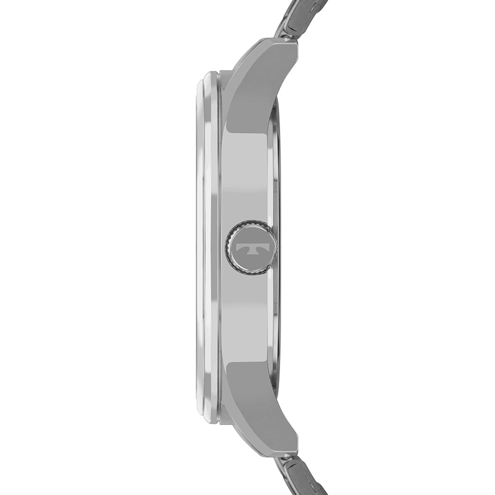 Relógio Technos Masculino Steel Prata