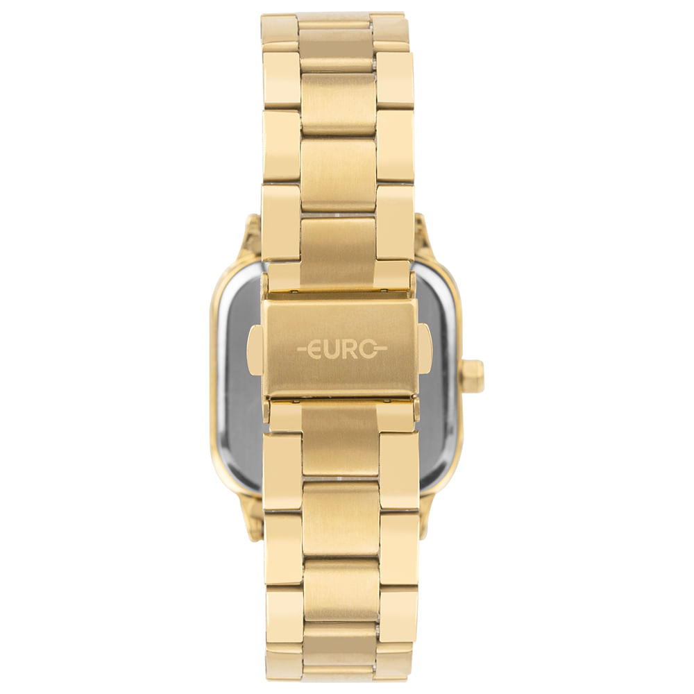 Relógio Euro Feminino Multiglow Dourado