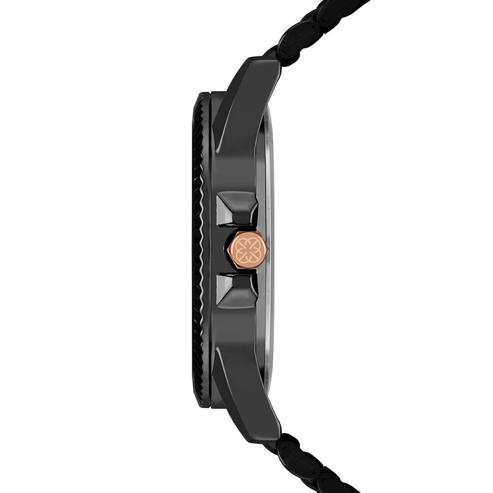 Relógio Euro Feminino Multiglow Preto