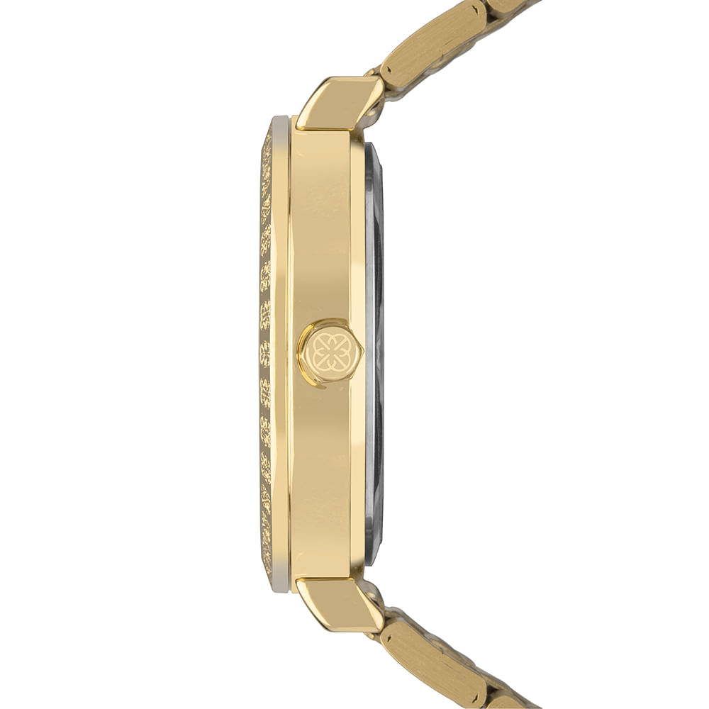 Relógio Euro Feminino Glitz Dourado