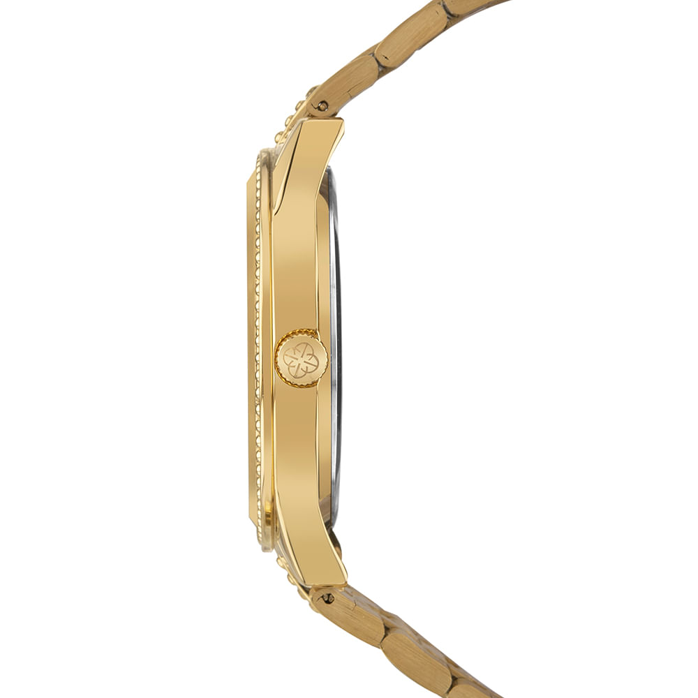 Relógio Euro Feminino Glitz Dourado