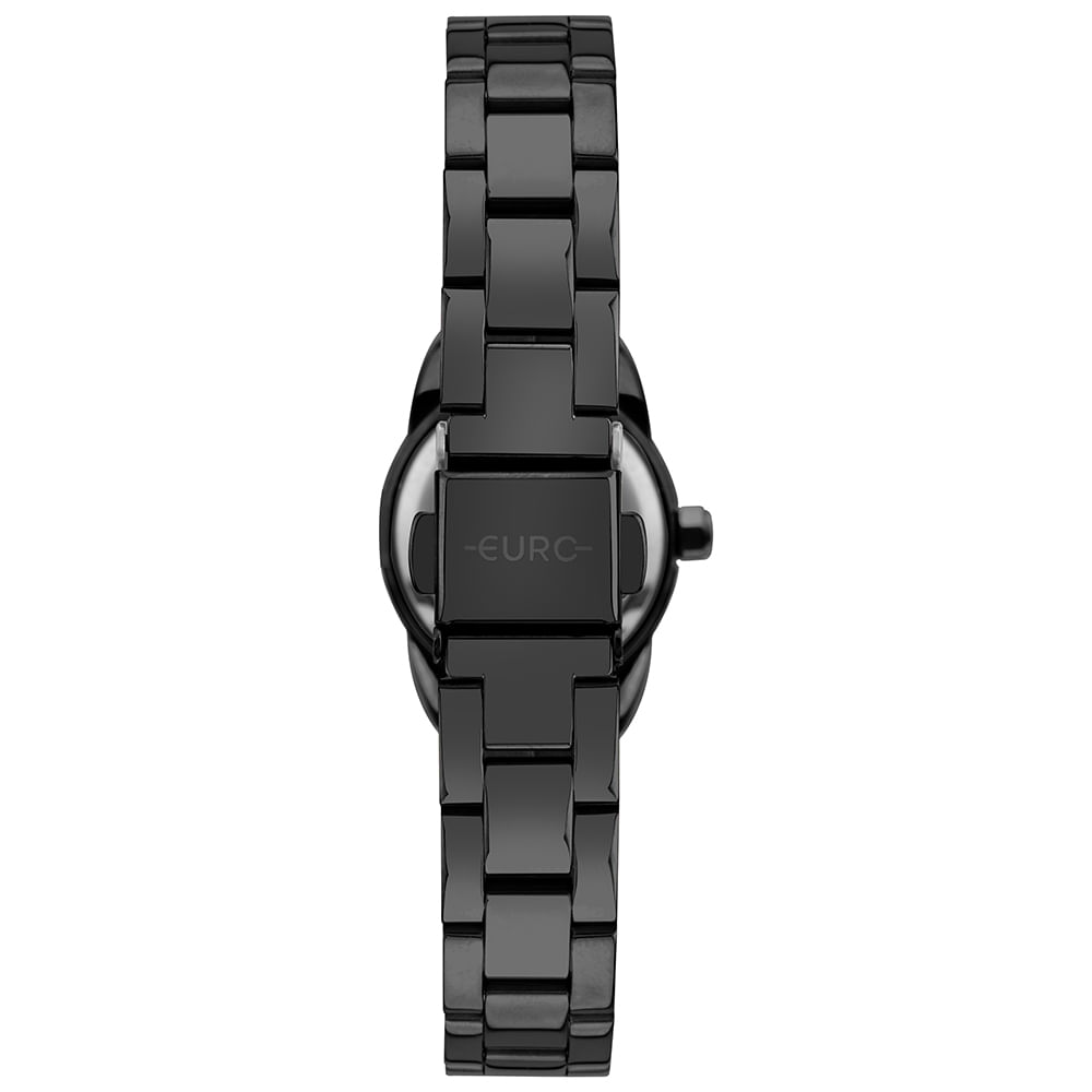 Relógio Euro Feminino Mini Preto