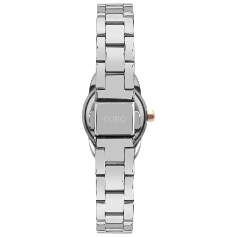 Relógio Euro Feminino Mini Bicolor