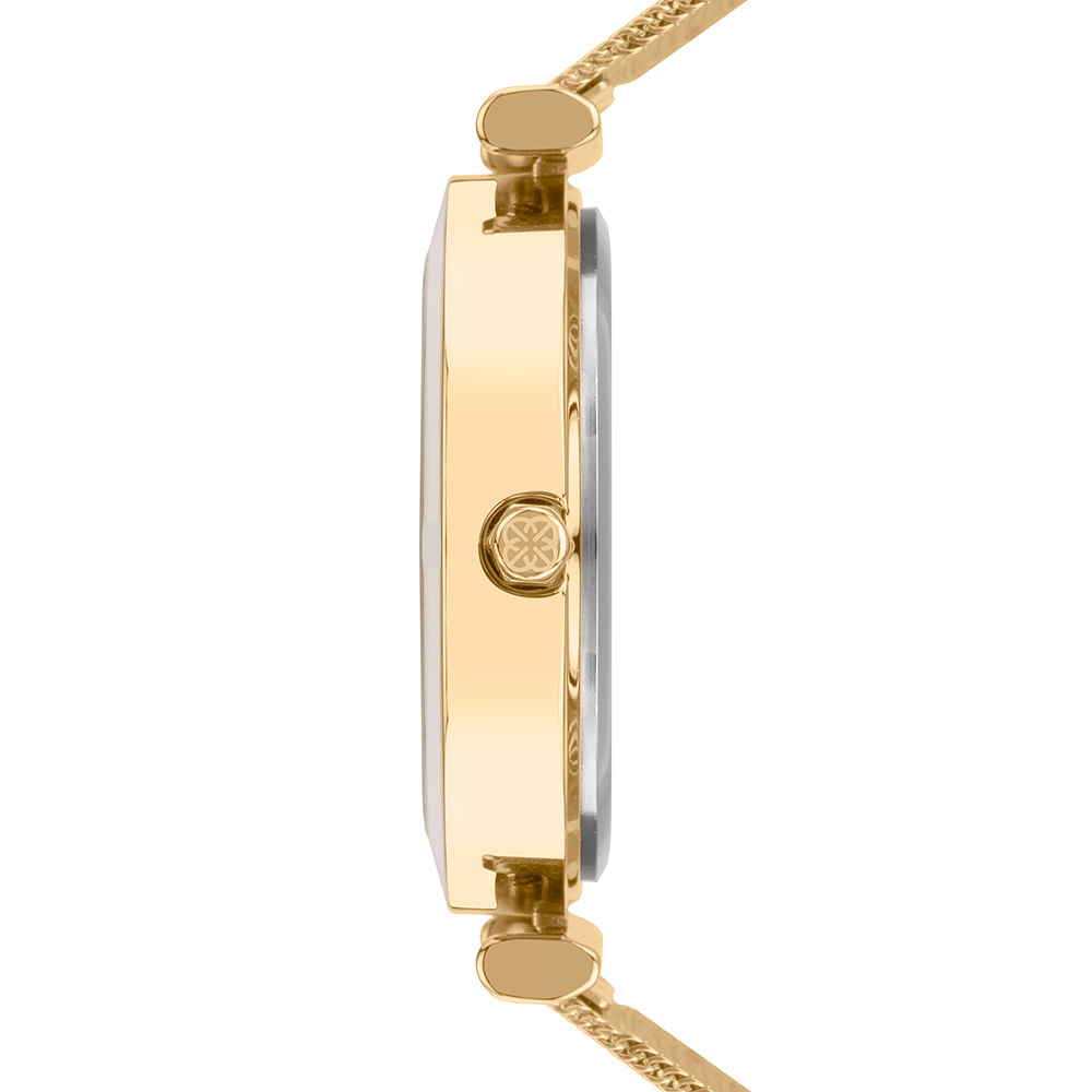 Relógio Euro Feminino Glitz Dourado