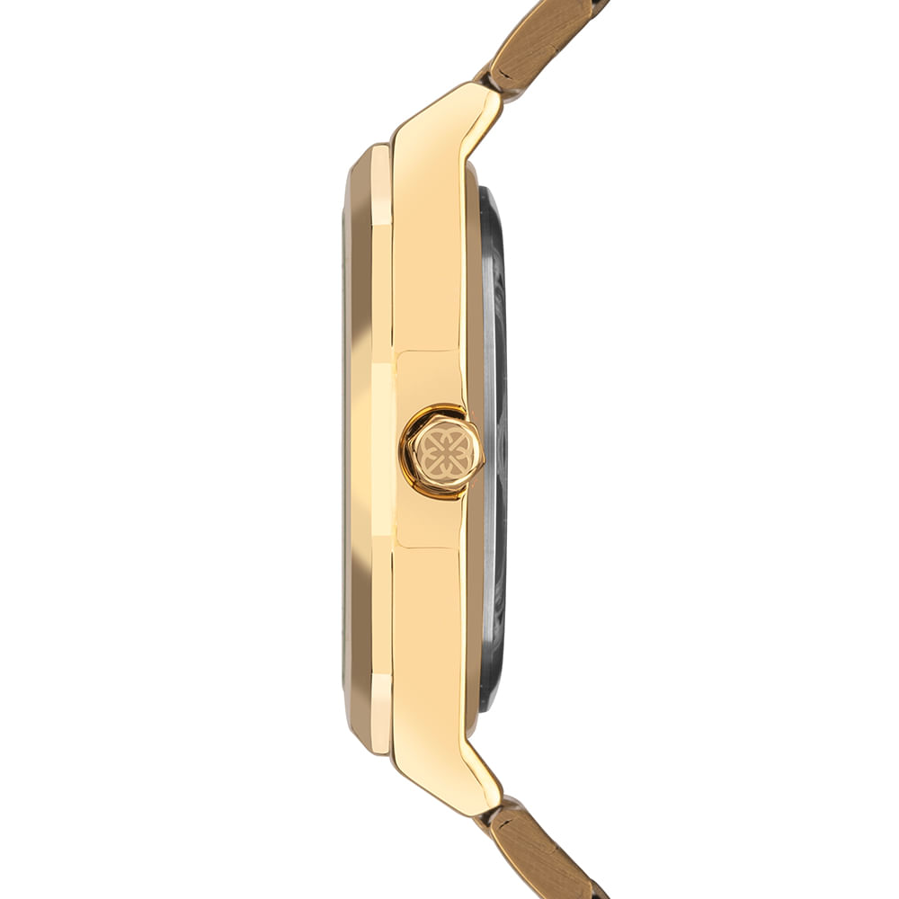 Relógio Euro Feminino Multiglow Dourado