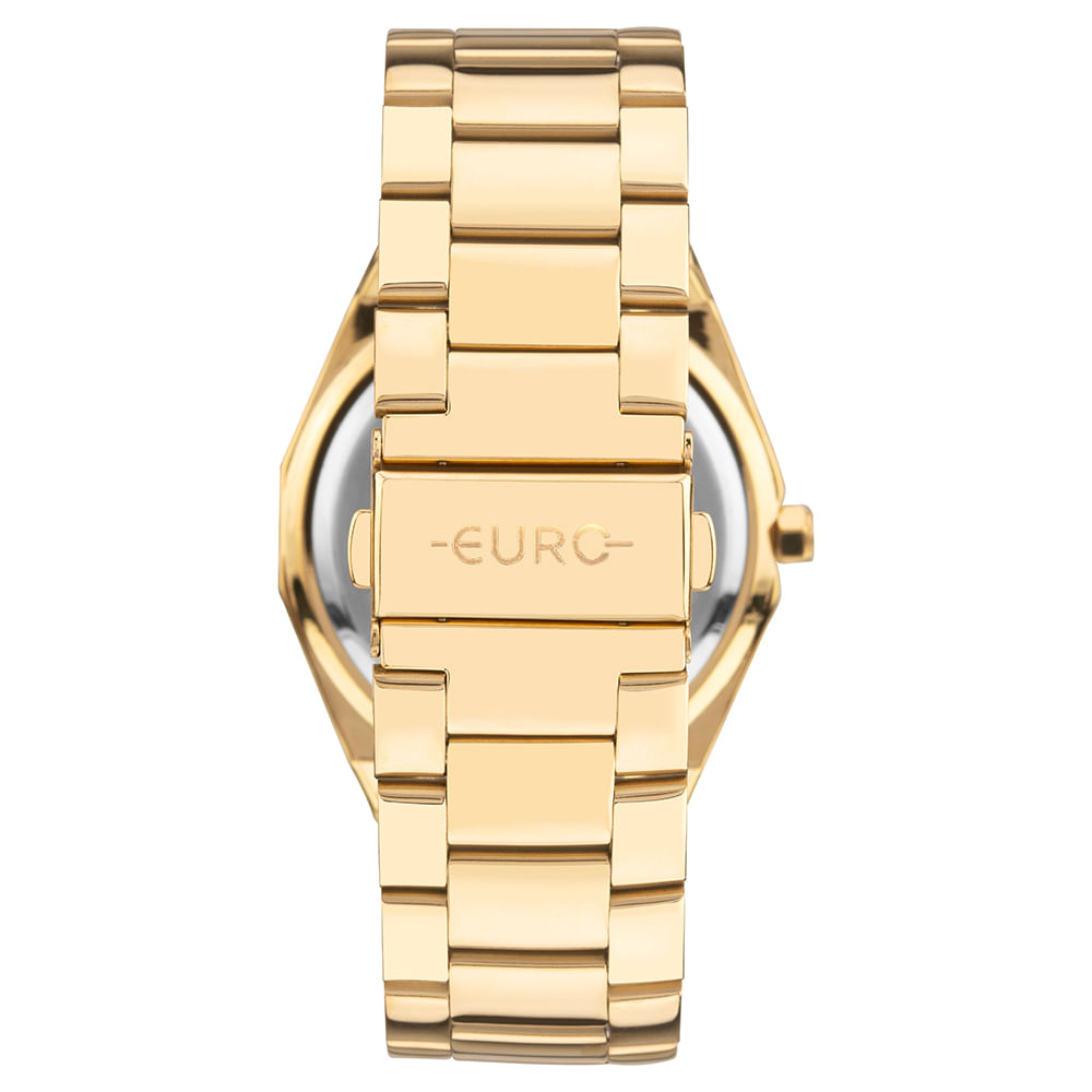 Relógio Euro Feminino Multiglow Dourado