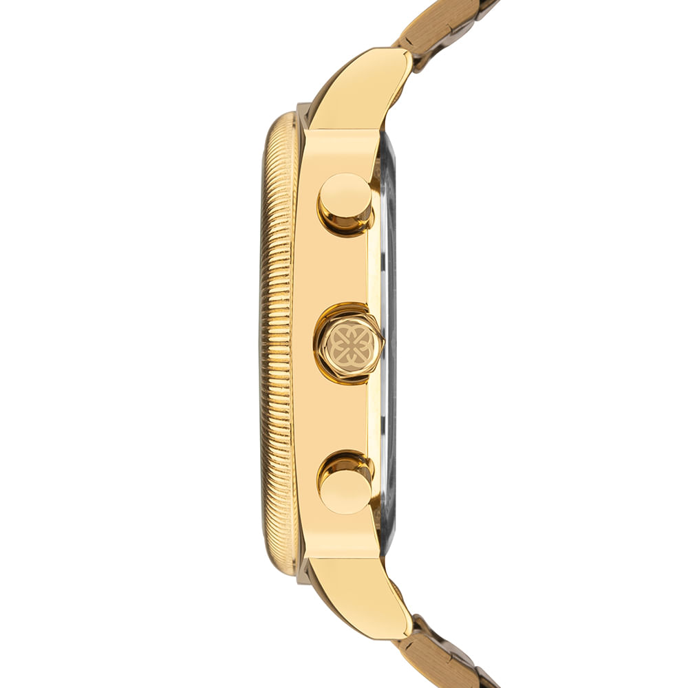 Relógio Euro Feminino Big Case Dourado