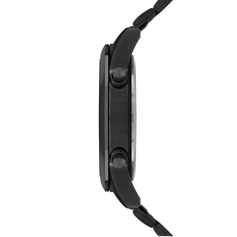 Relógio Euro Feminino Fashion Fit Reflexos Preto