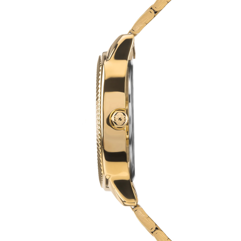 Relógio Euro Feminino Multiglow Dourado