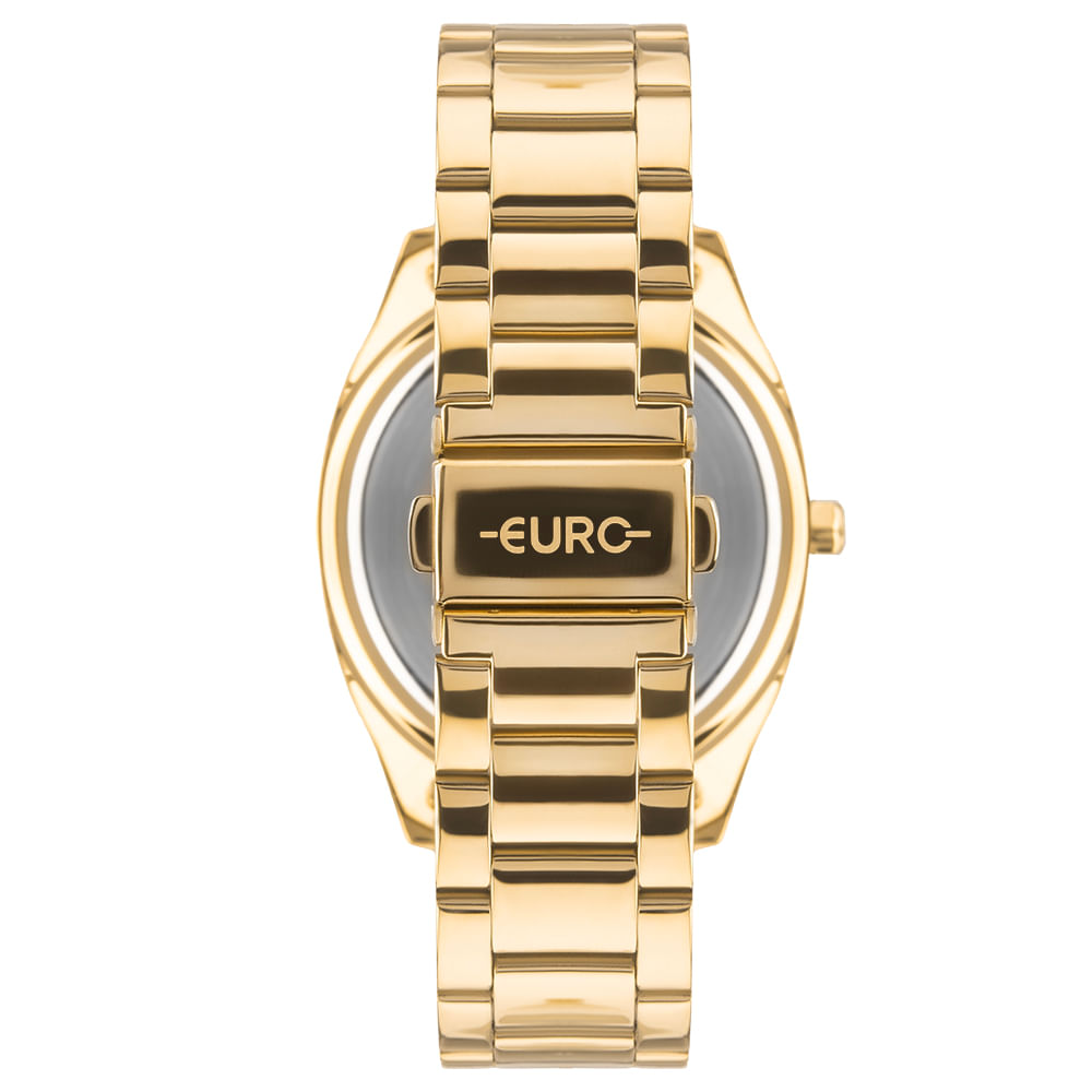 Relógio Euro Feminino Multiglow Dourado