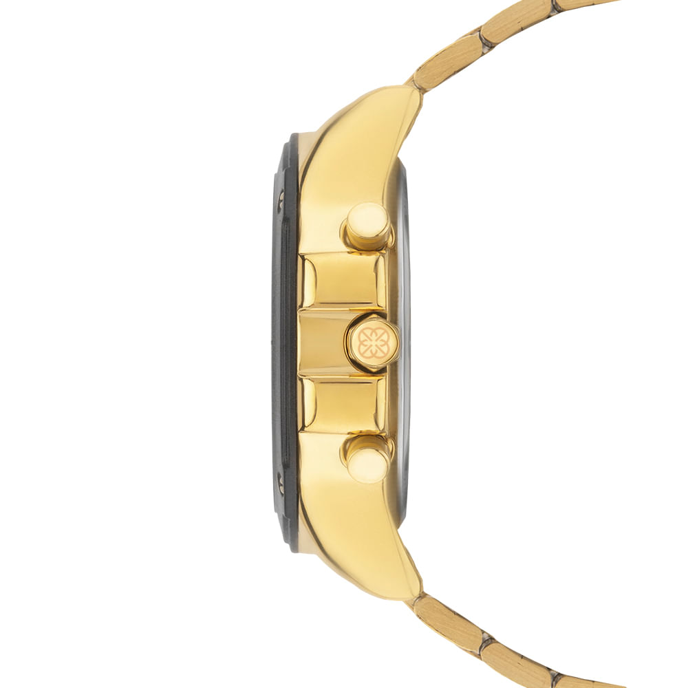 Relógio Euro Feminino Big Case Dourado