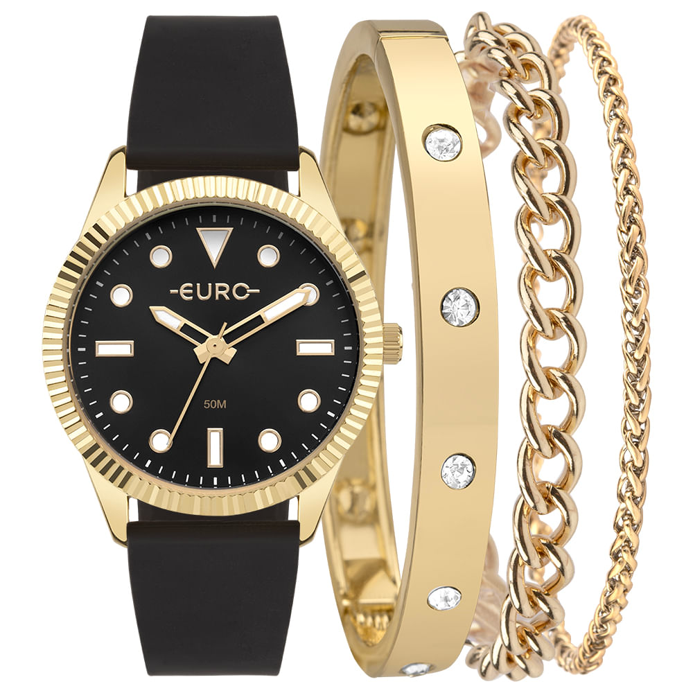 Kit Euro Feminino Soul Dourado