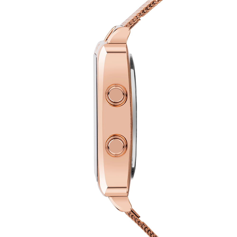 Relógio Euro Feminino Fashion Fit Reflexos Rosé