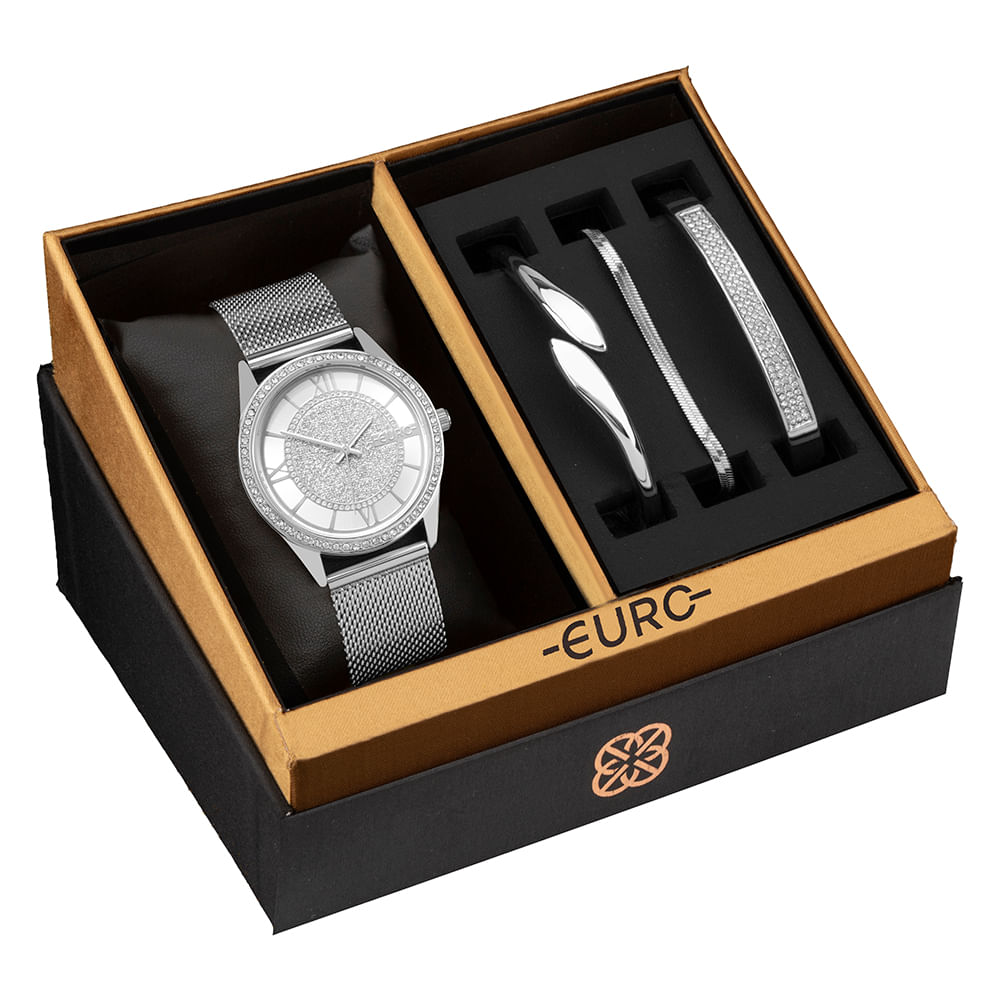 Kit Euro Feminino Soul Prata