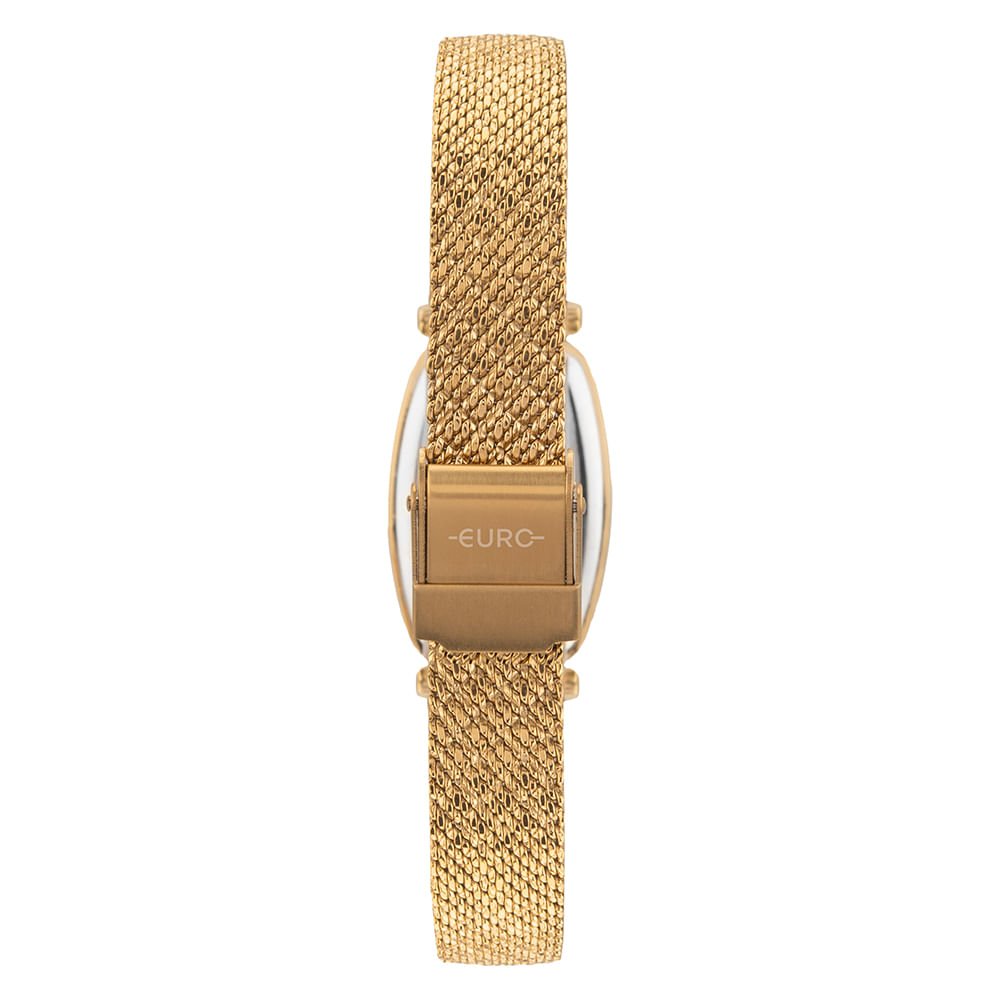 Relógio Euro Feminino Fashion Fit Glam Dourado