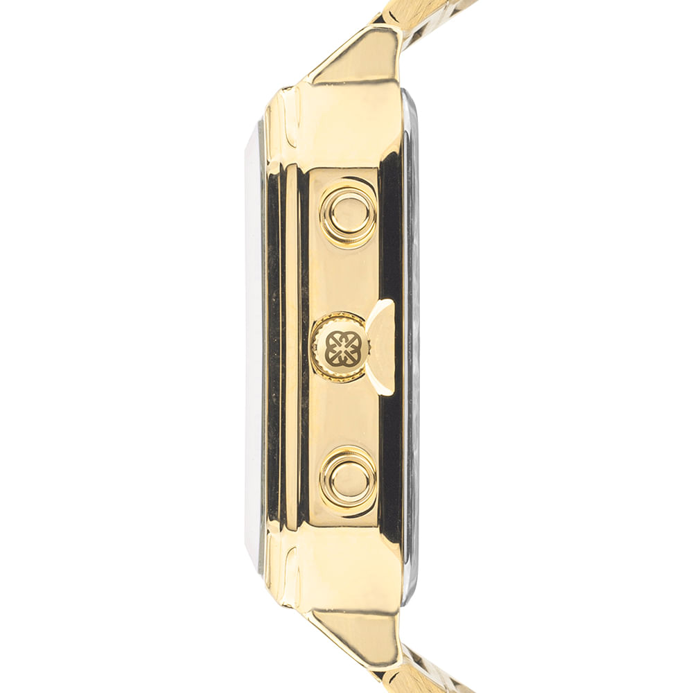 Relógio Euro Feminino Fashion Fit Sporty Dourado