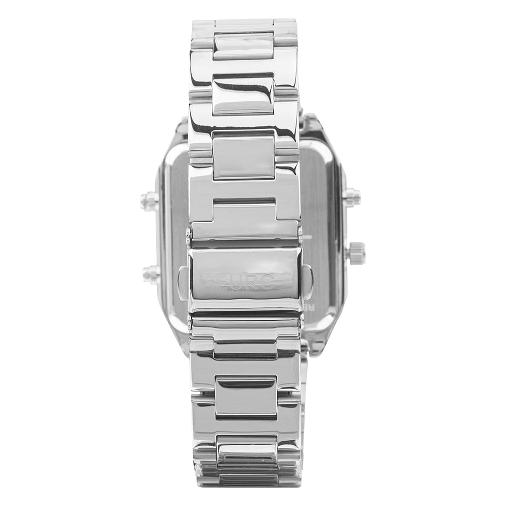 Relógio Euro Feminino Fashion Fit Sporty Prata