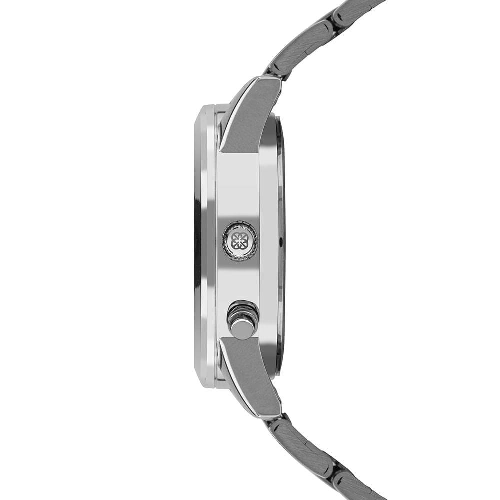 Relógio Euro Feminino Fashion Fit Sporty Prata