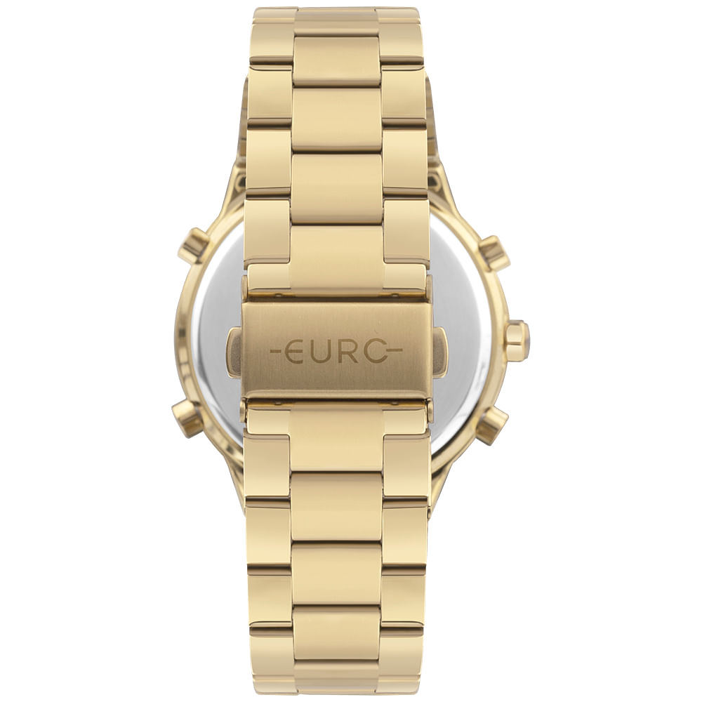 Relógio Euro Feminino Fashion Fit Sporty Bicolor