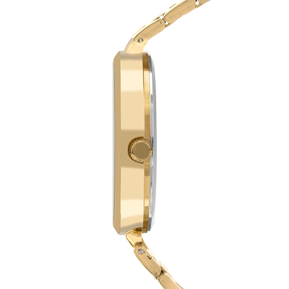 Relógio Euro Feminino Glitz Dourado