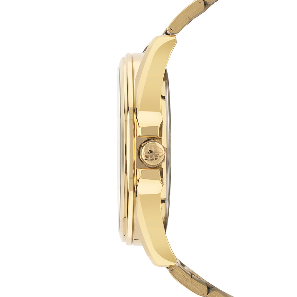 Relógio Euro Feminino Multiglow Dourado