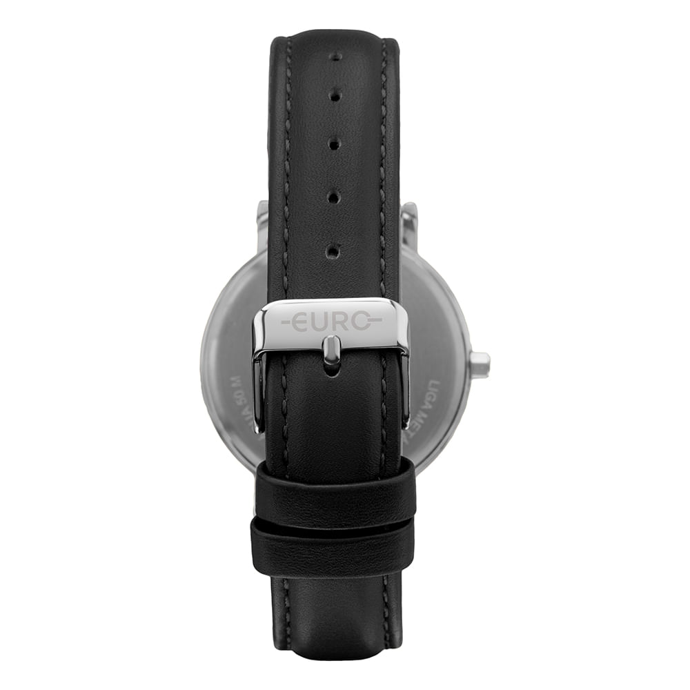 Relógio Euro Feminino Multiglow Prata