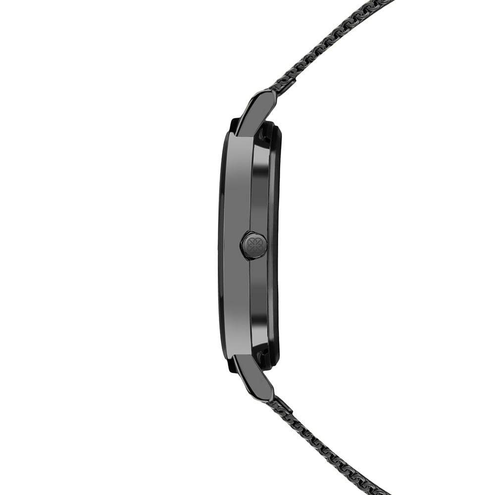 Relógio Euro Feminino Multiglow Preto