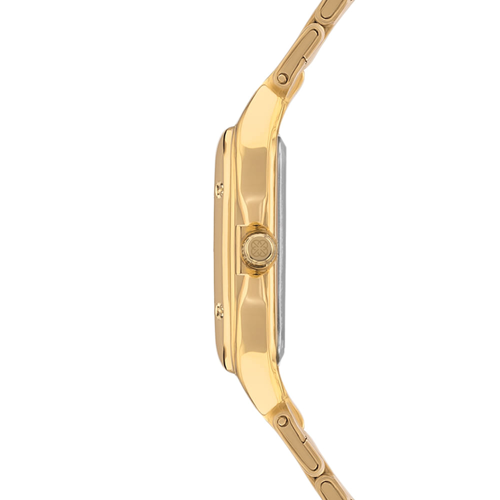 Relógio Euro Feminino Mini Dourado