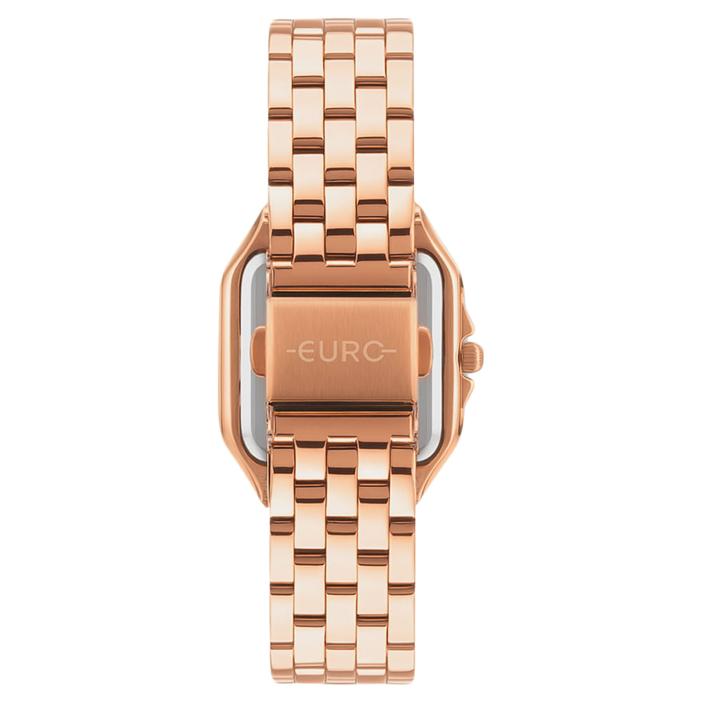 Relógio Euro Feminino Mini Rosé