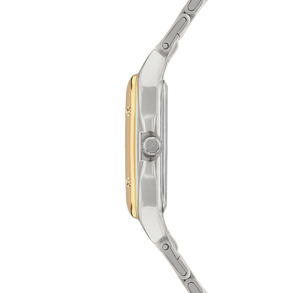 Relógio Euro Feminino Mini Bicolor