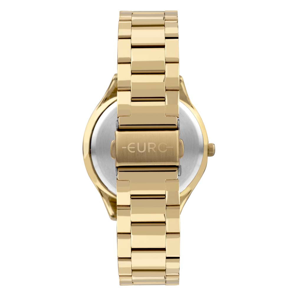 Relógio Euro Feminino Glitz Dourado