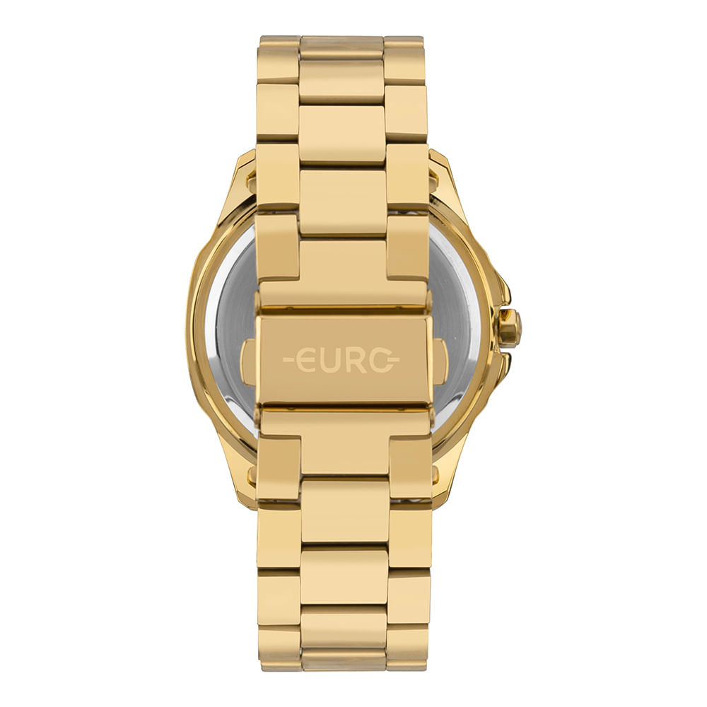 Relógio Euro Feminino Stones Dourado