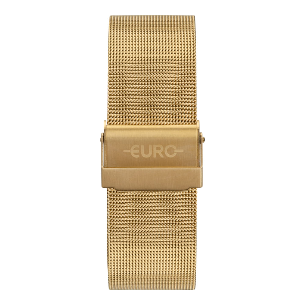 Relógio Euro Feminino Unique Dourado