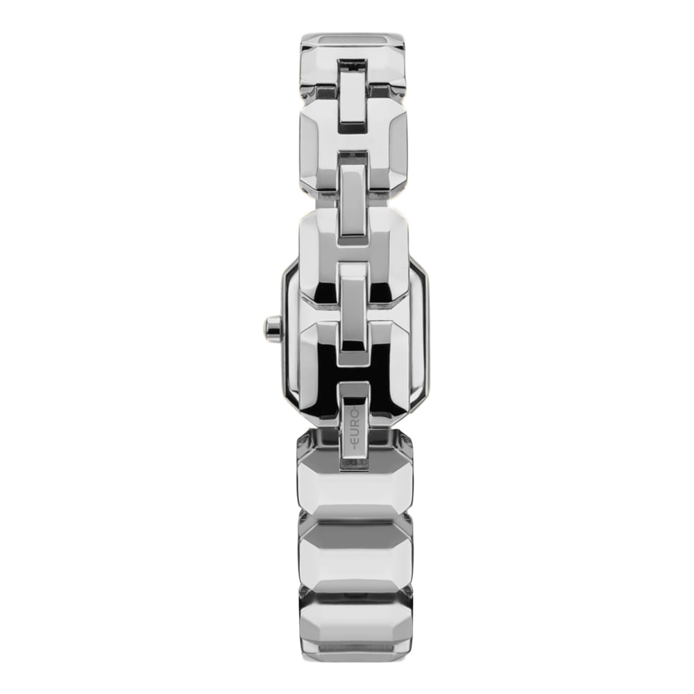 Relógio Euro Feminino Joia Lux Prata