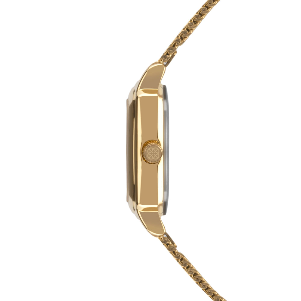 Relógio Euro Feminino Mini Dourado