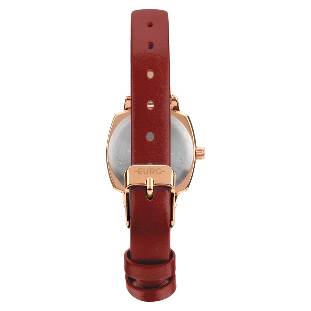 Relógio Euro Feminino Mini Rosé