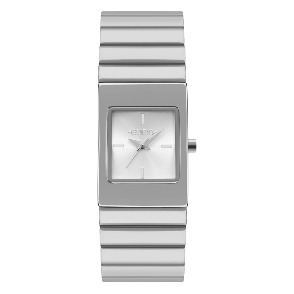 Relógio Euro Feminino Unique Prata
