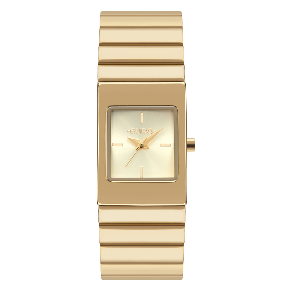 Relógio Euro Feminino Unique Dourado
