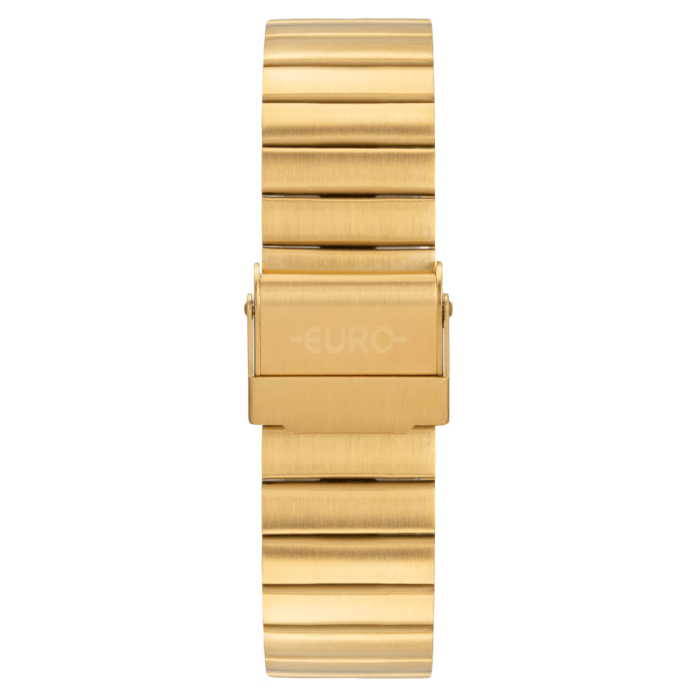 Relógio Euro Feminino Fashion Fit Glam Dourado
