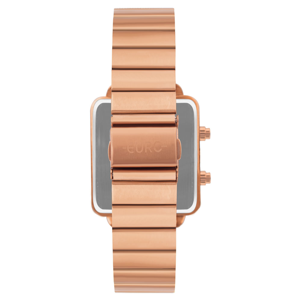 Relógio Euro Feminino Mix Digital Rosé