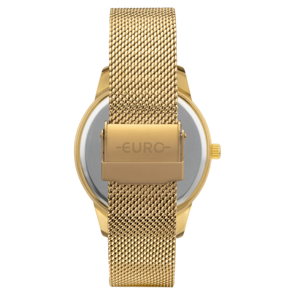 Relógio Euro Feminino Mix Dourado