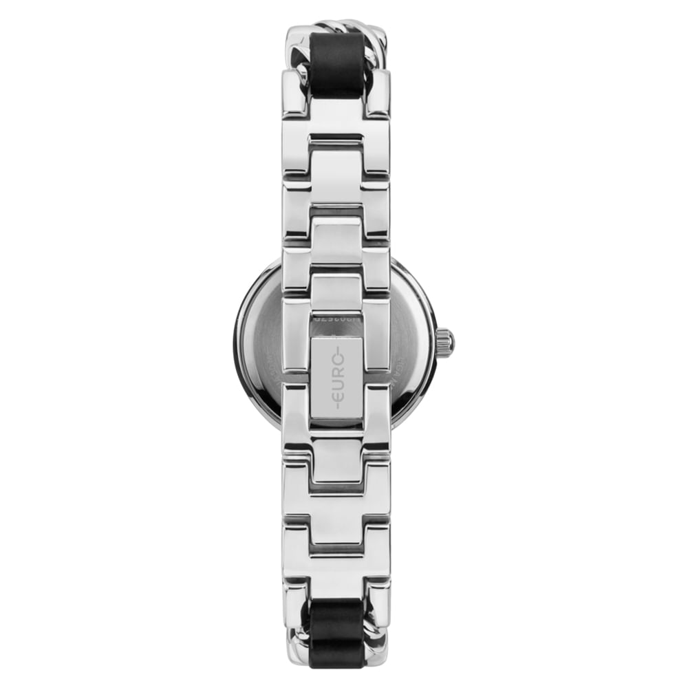 Relógio Euro Feminino Chains Prata