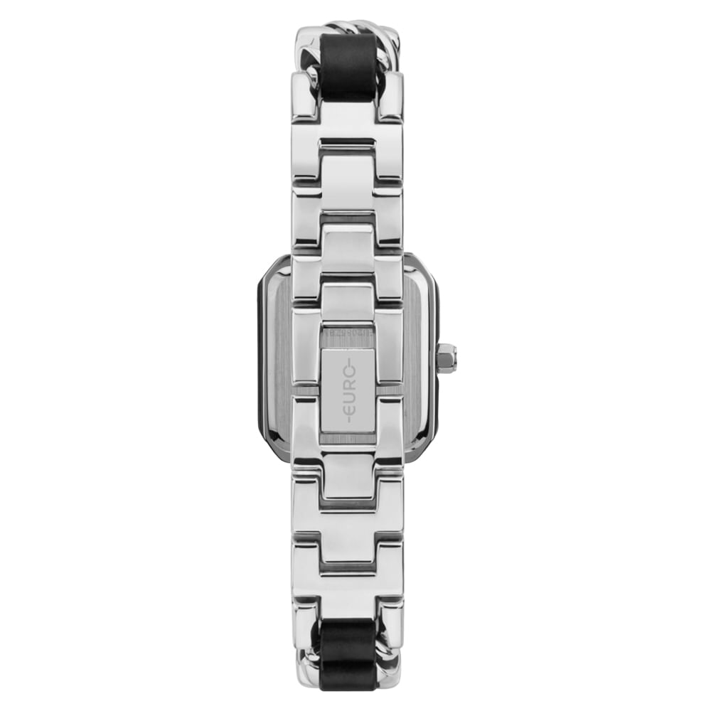 Relógio Euro Feminino Chains Prata