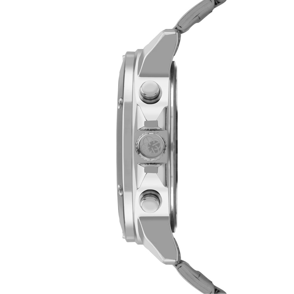 Relógio Euro Feminino Big Case Prata