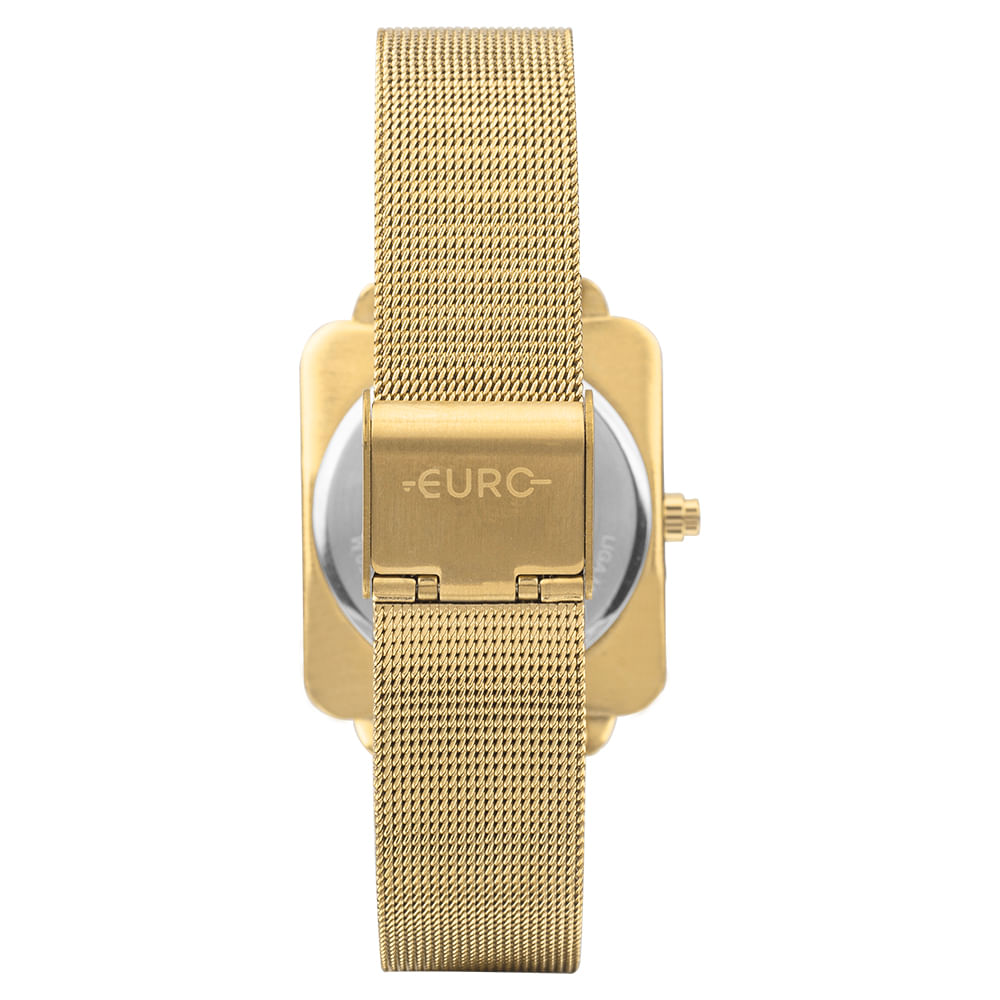Relógio Euro Feminino Mix Digital Dourado