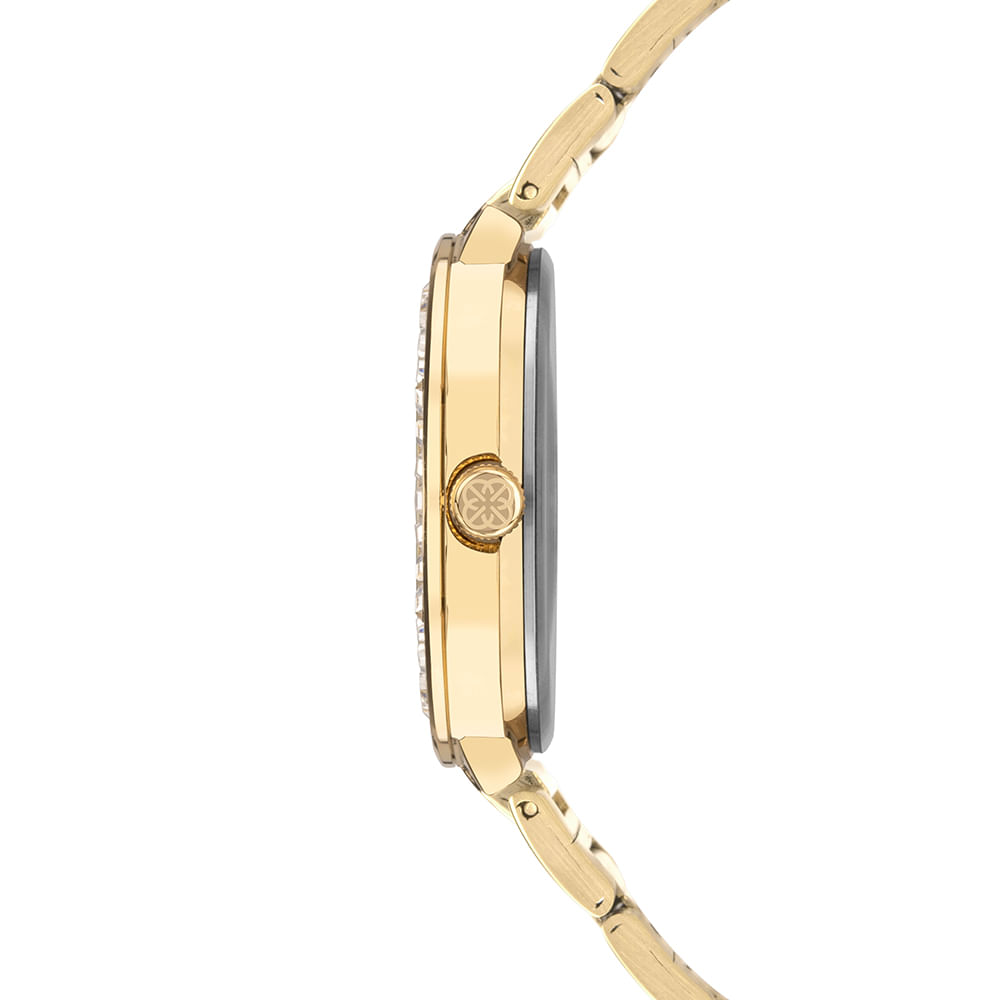 Relógio Euro Feminino Stones Dourado